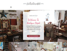 Tablet Screenshot of antiquedepotny.com